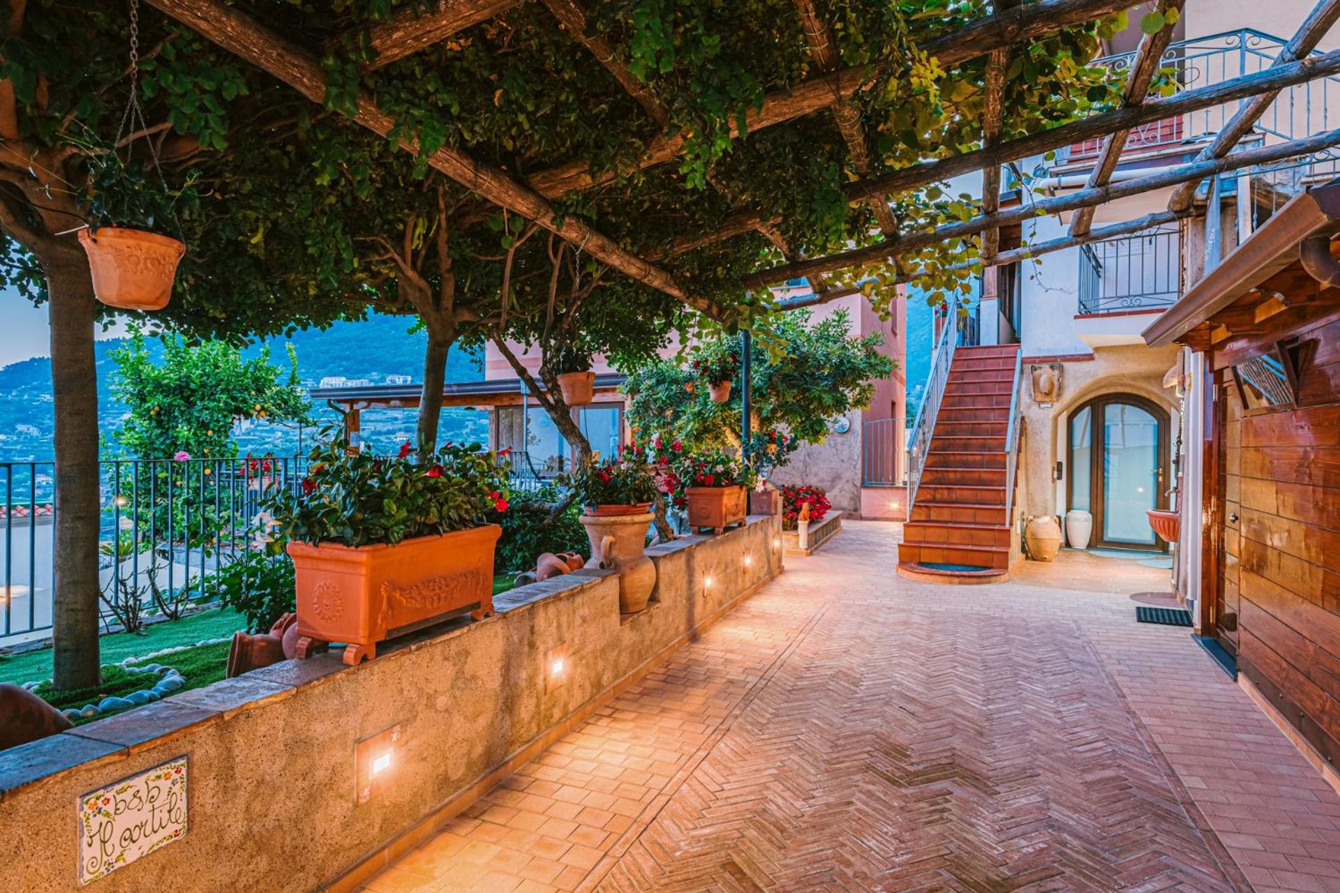 B&B Il Cortile Ravello Exterior foto